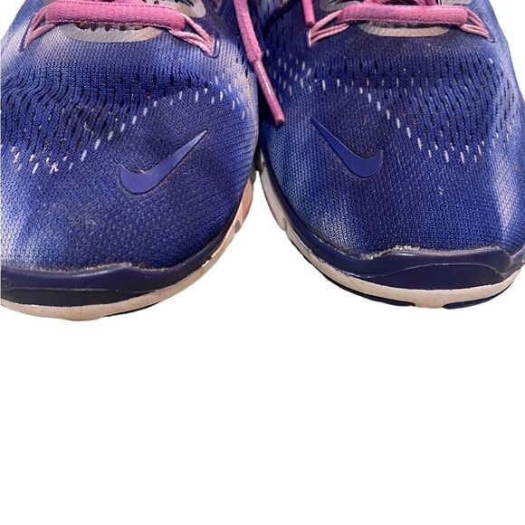 Nike Free 5.0 Womens Shoes Sneakers Size 8.5 Blue Purple Running 653988-400 - Picture 7 of 11